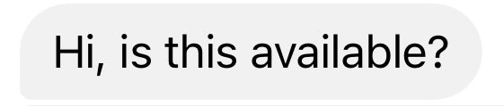 "Is This Still Available?" - The Hassle of Selling on Facebook Marketplace