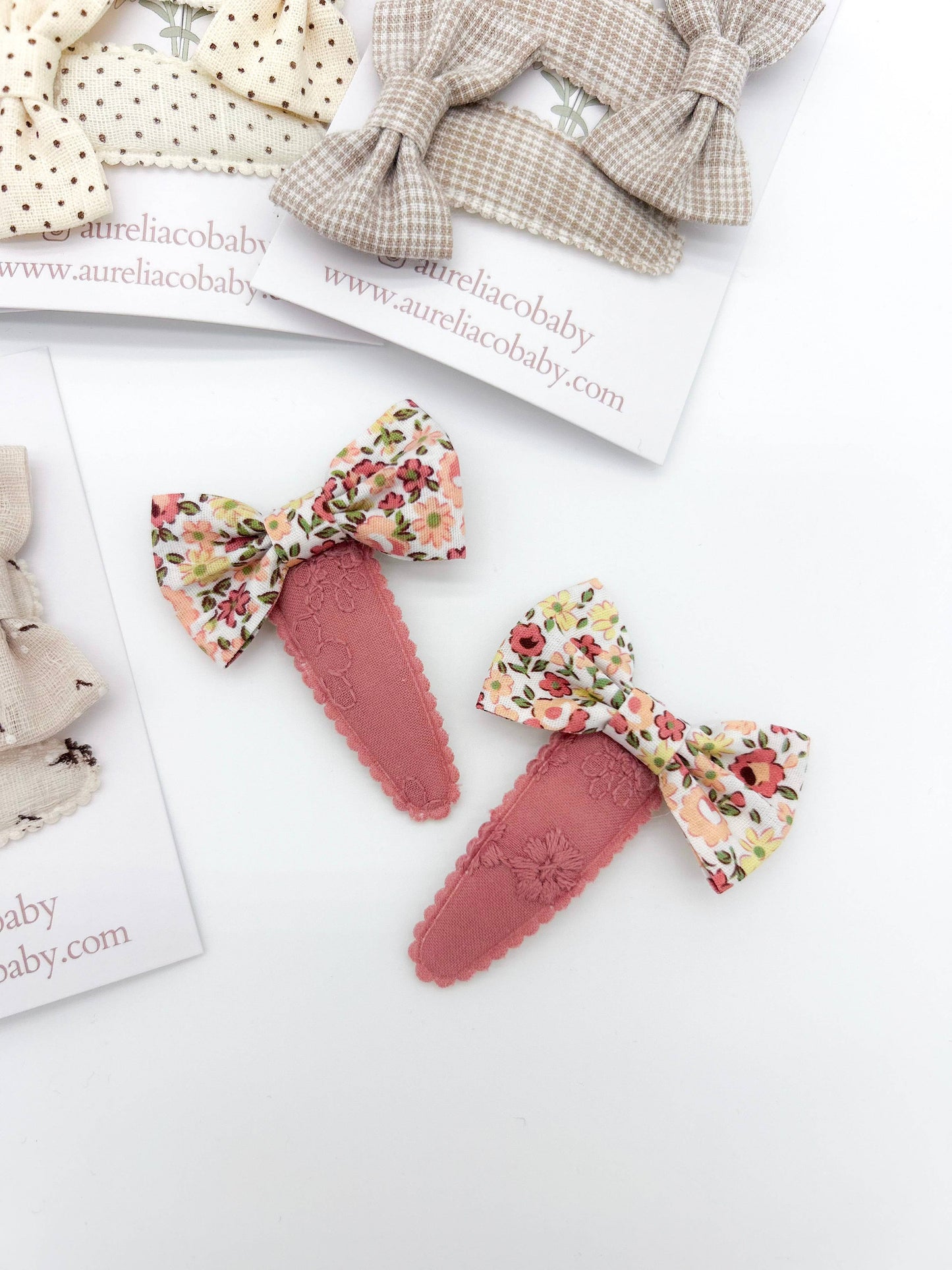 Hair Bow Barrettes for Kids & Toddlers