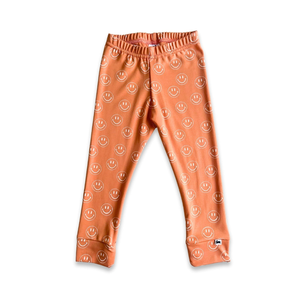 LITTLE & LIVELY KIDS BAMBOO LEGGINGS (SMILES)