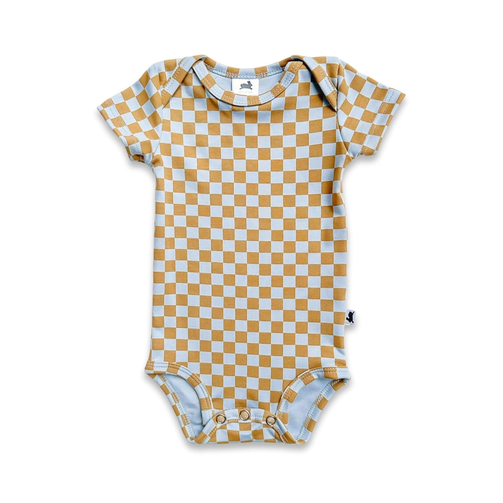 LITTLE & LIVELY SHORT SLEEVE BAMBOO ONESIE