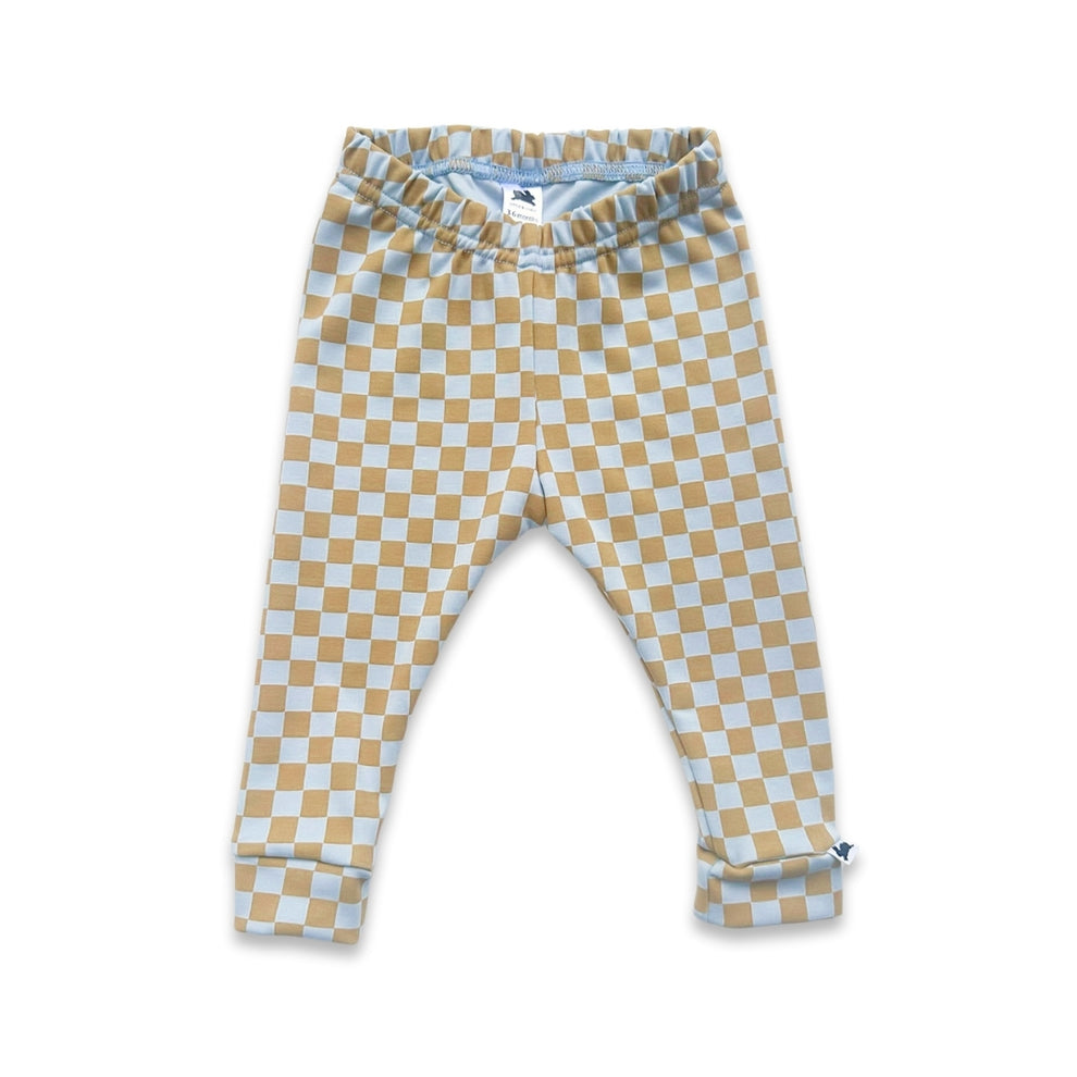 LITTLE & LIVELY BABY BAMBOO LEGGINGS (CHECKERED)