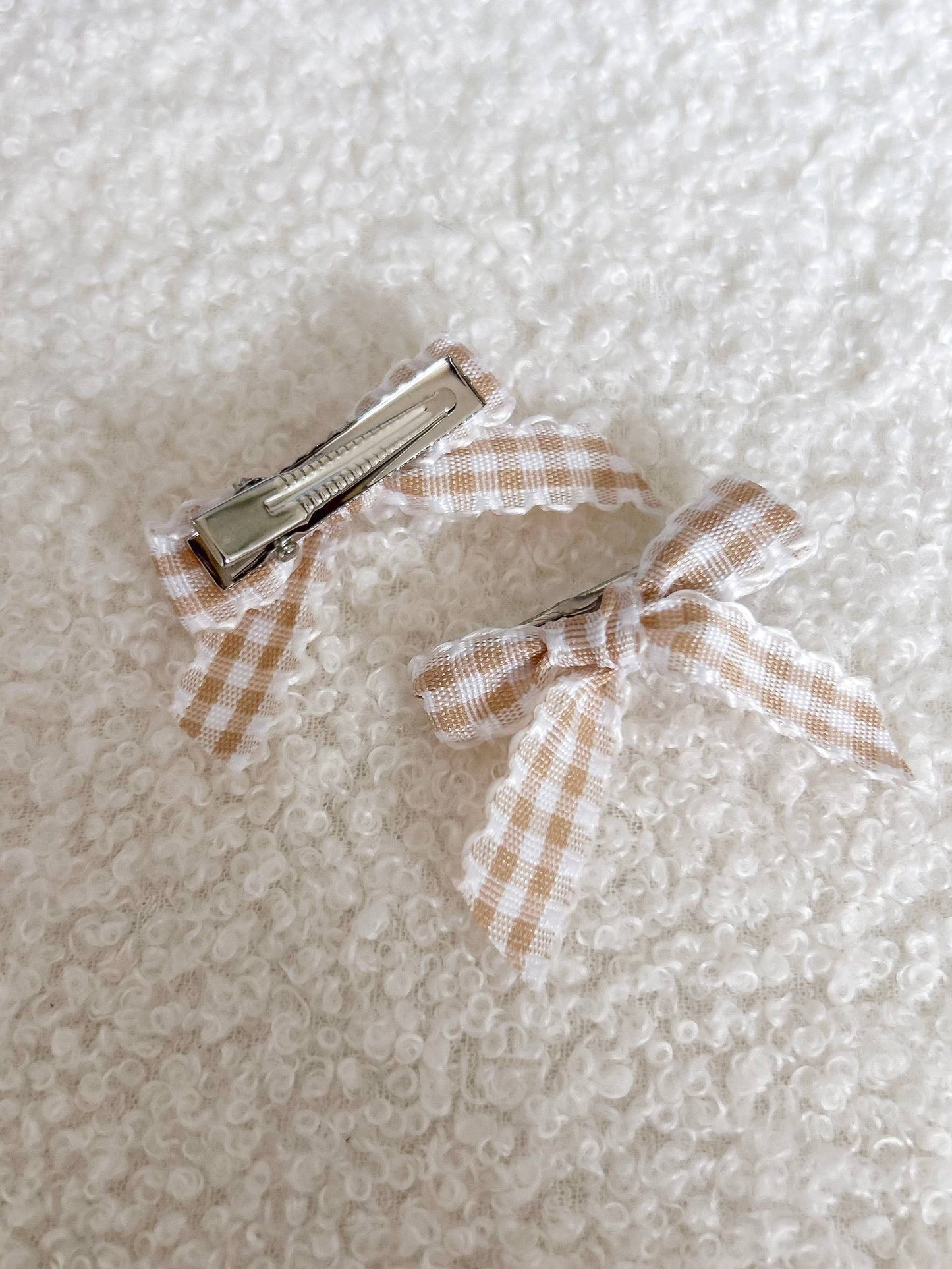 Baby & Children's Mini Plaid Bows