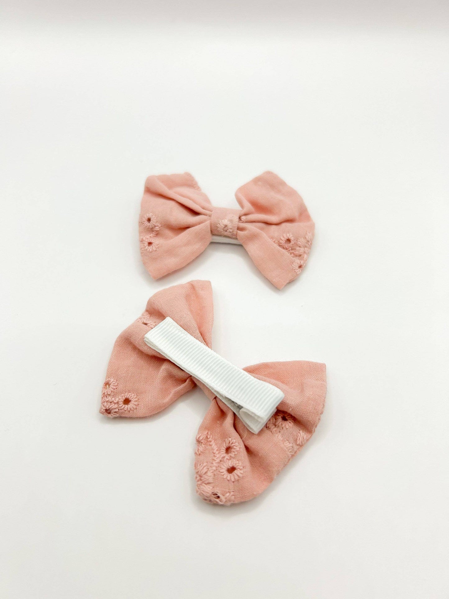 Cotton Pigtail Bows for Babies, Children, Kids