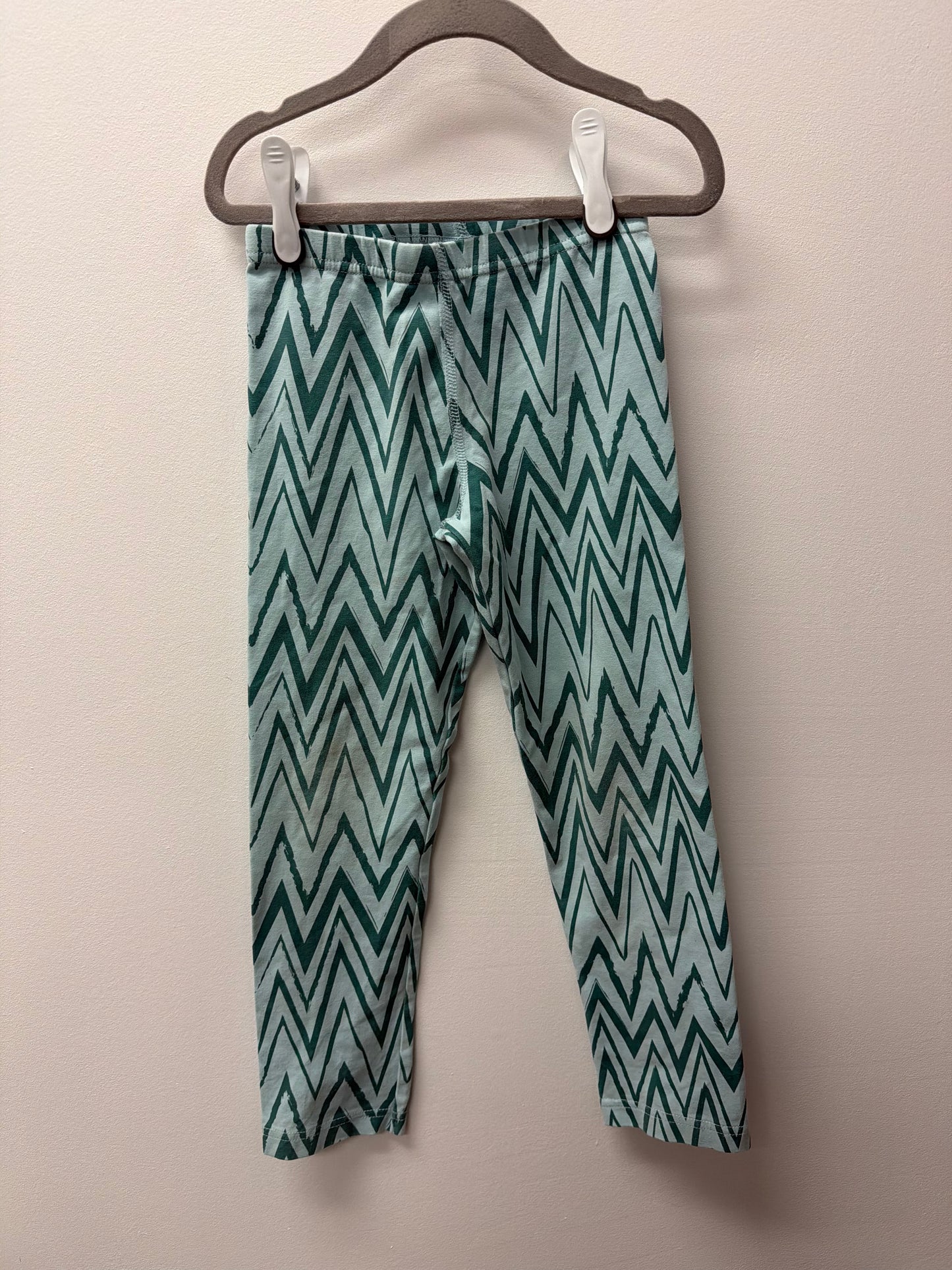 PEAKABOO BEANS 7/8 LENGTH LEGGINGS SIZE 6
