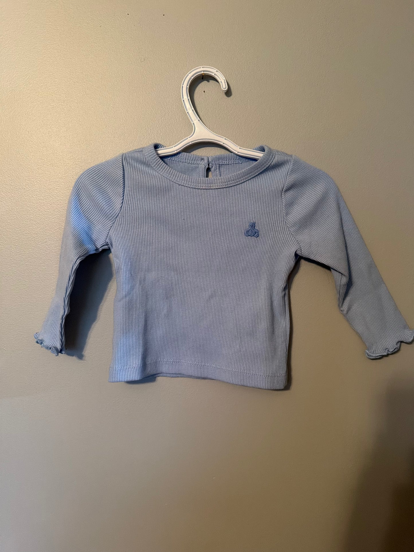 BABY GAP BLUE LONG SLEEVE SIZE 6-12M