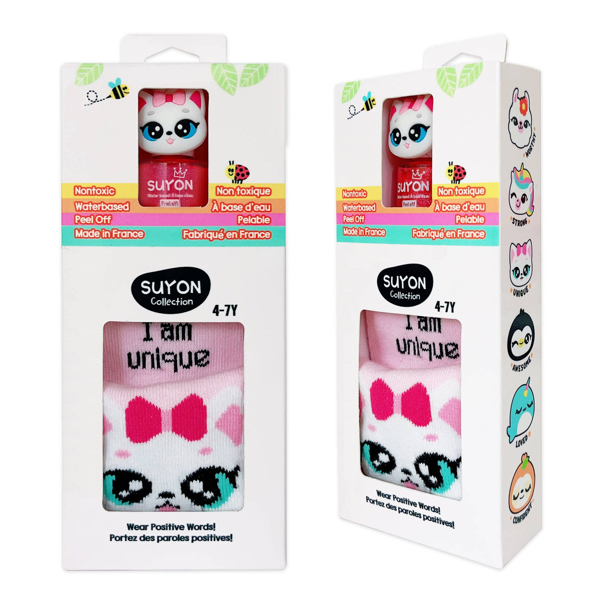 Kitty Nail & Socks Gift Set (4-7 years old)