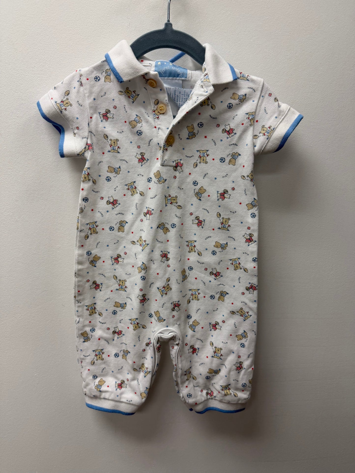 FIRST WISH 3-6M ROMPER (VINTAGE)