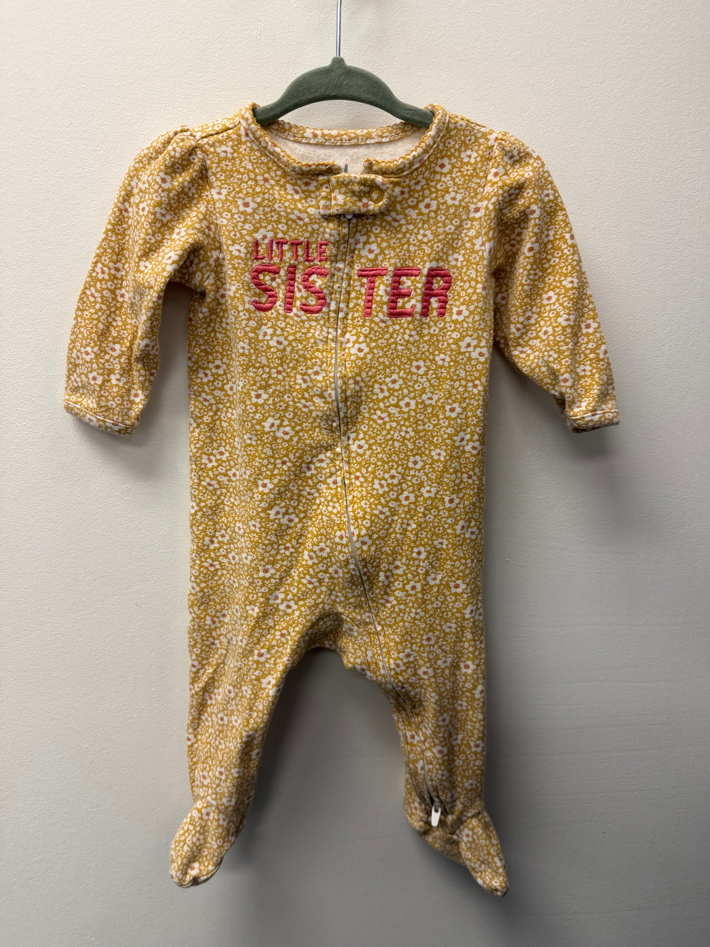 CARTERS CHILD OF MINE LITTLE SISTER SLEEPER 3-6M
