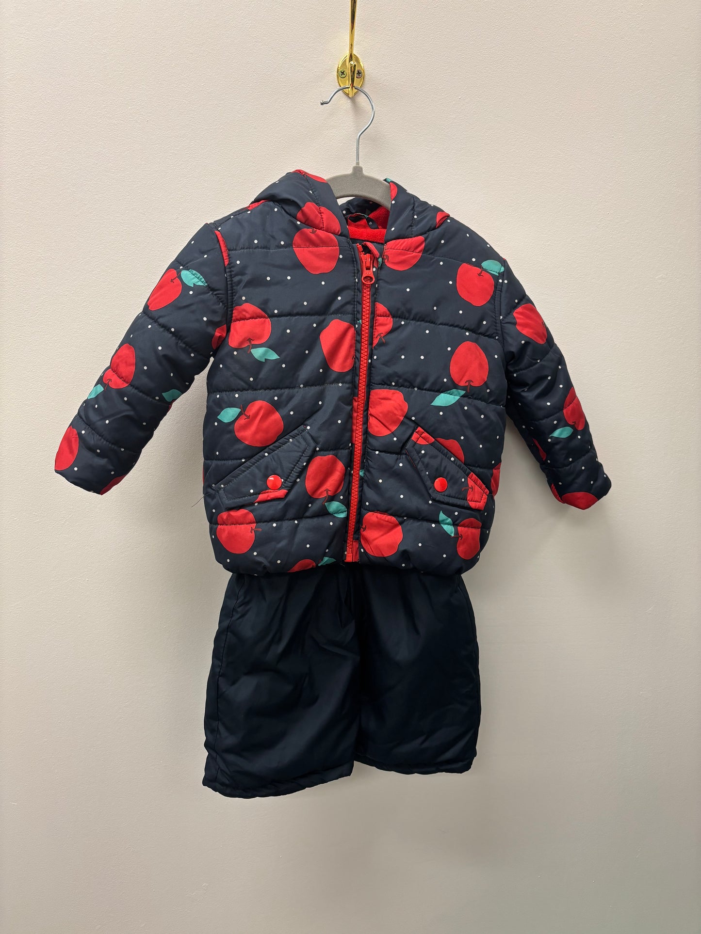 Joe Fresh Apple Snow Jacket and Bib Pants 6-12 months