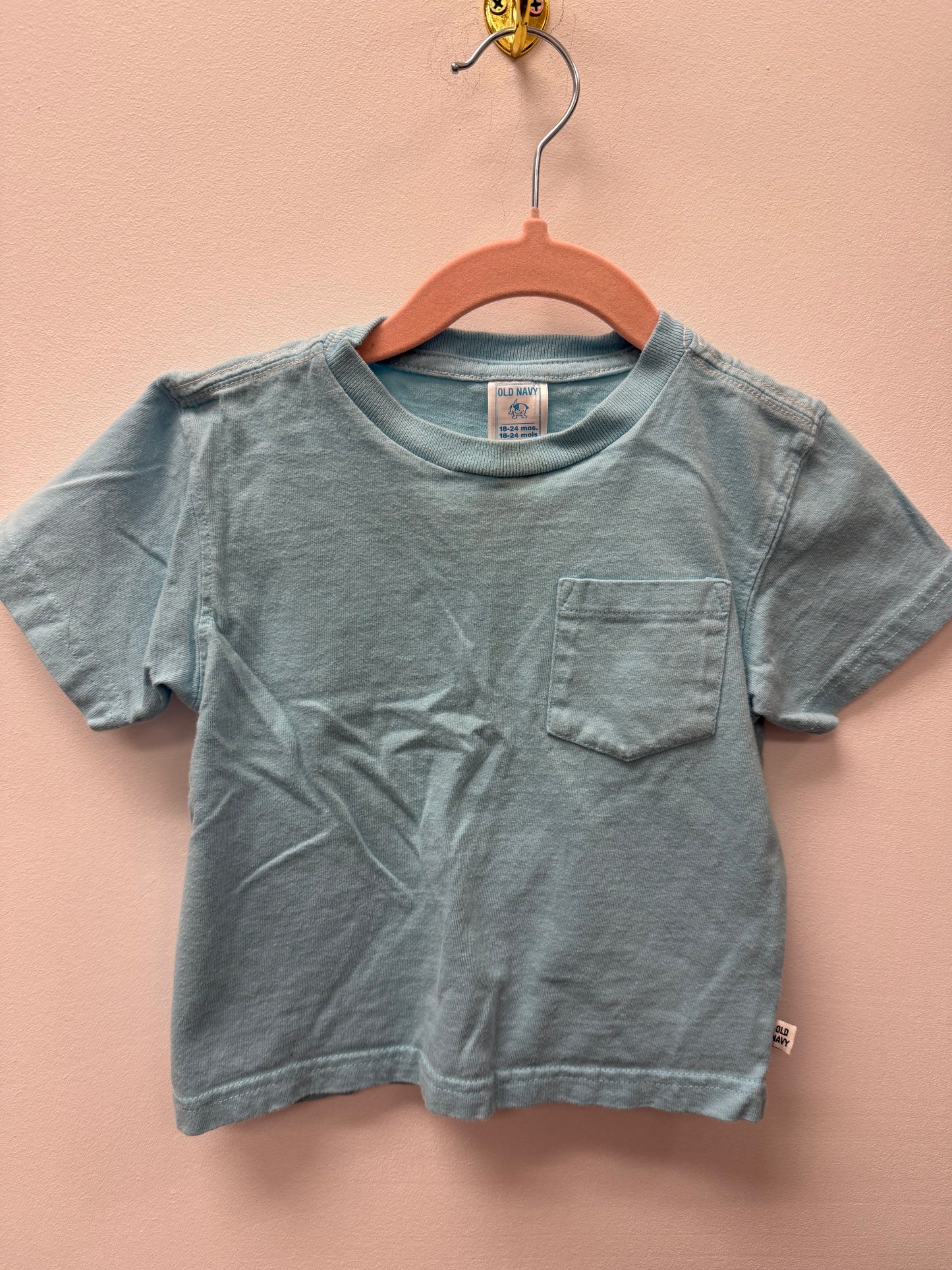 VINTAGE OLD NAVY BLUE SHIRT SIZE 18-24M