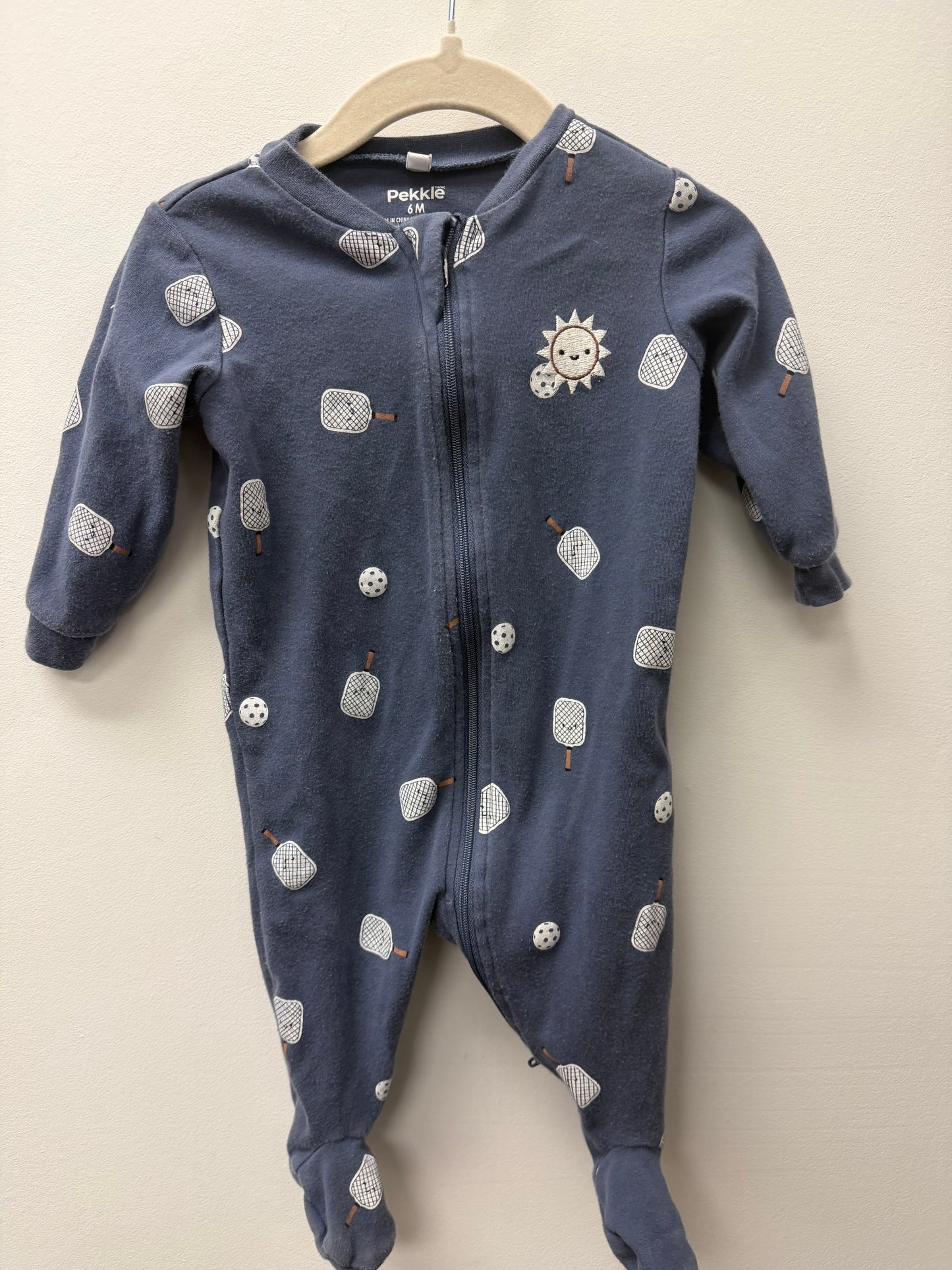 PEKKLE PICKLE BALL SLEEPER SIZE 6M