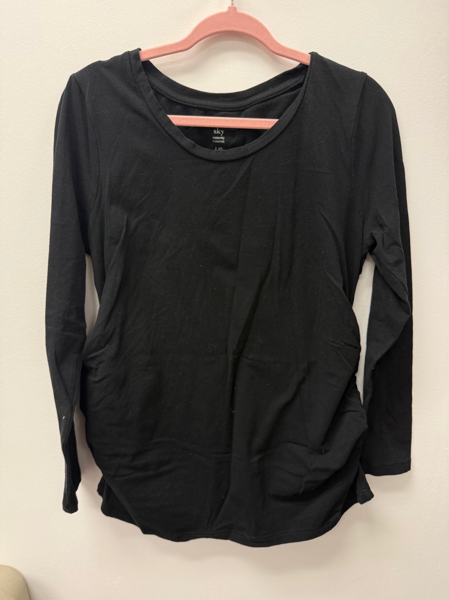 PAISLEY SKY MATERNITY LONG SLEEVE SIZE LARGE