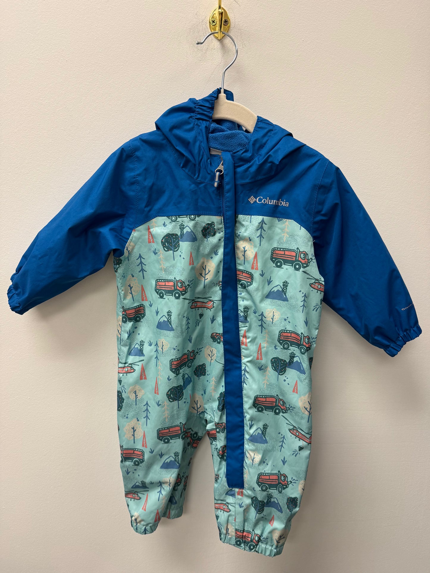 COLUMBIA RAIN SUIT SIZE 6-12M