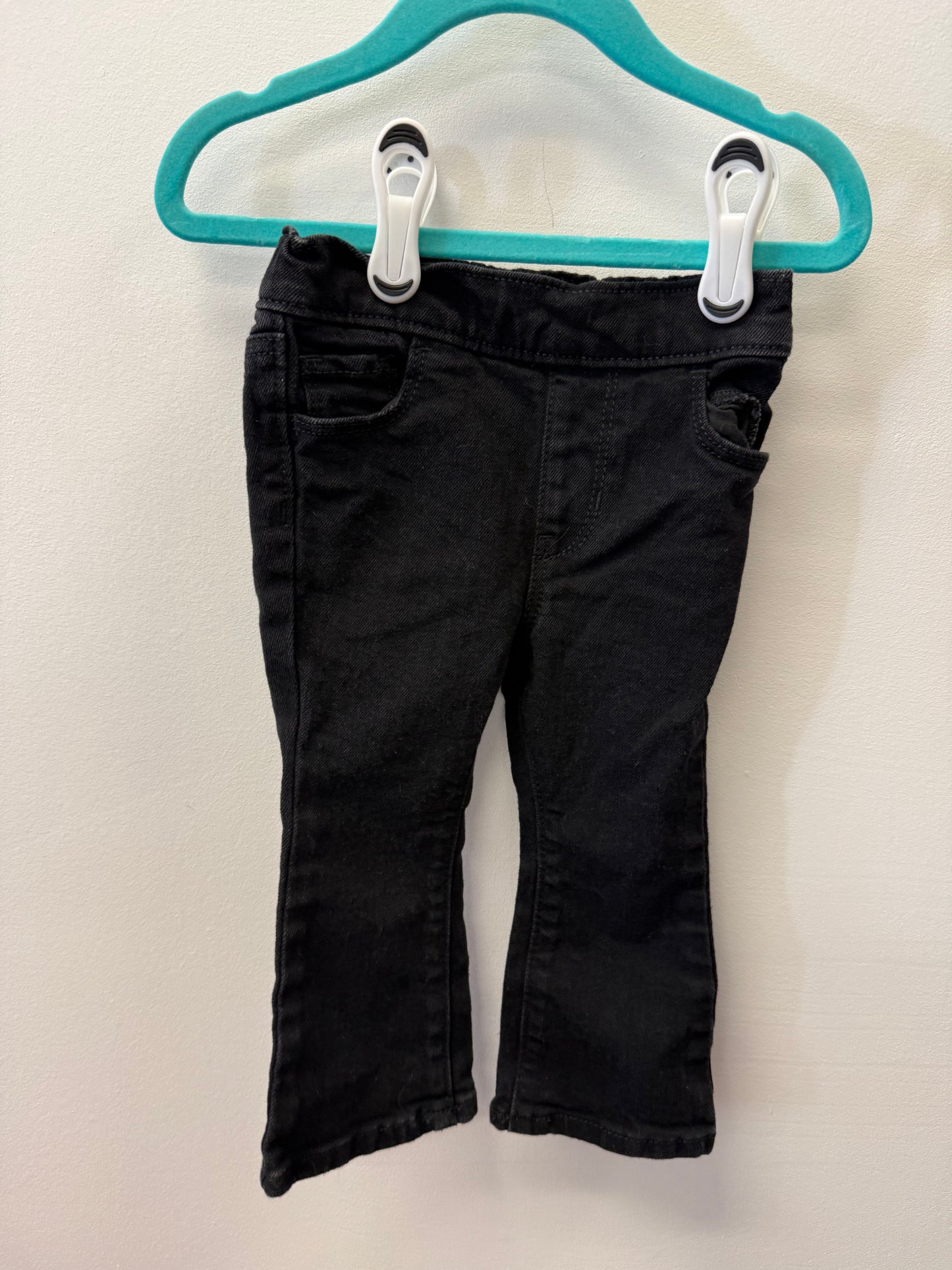 OLD NAVY BLACK FLARE JEANS SIZE 18-24M
