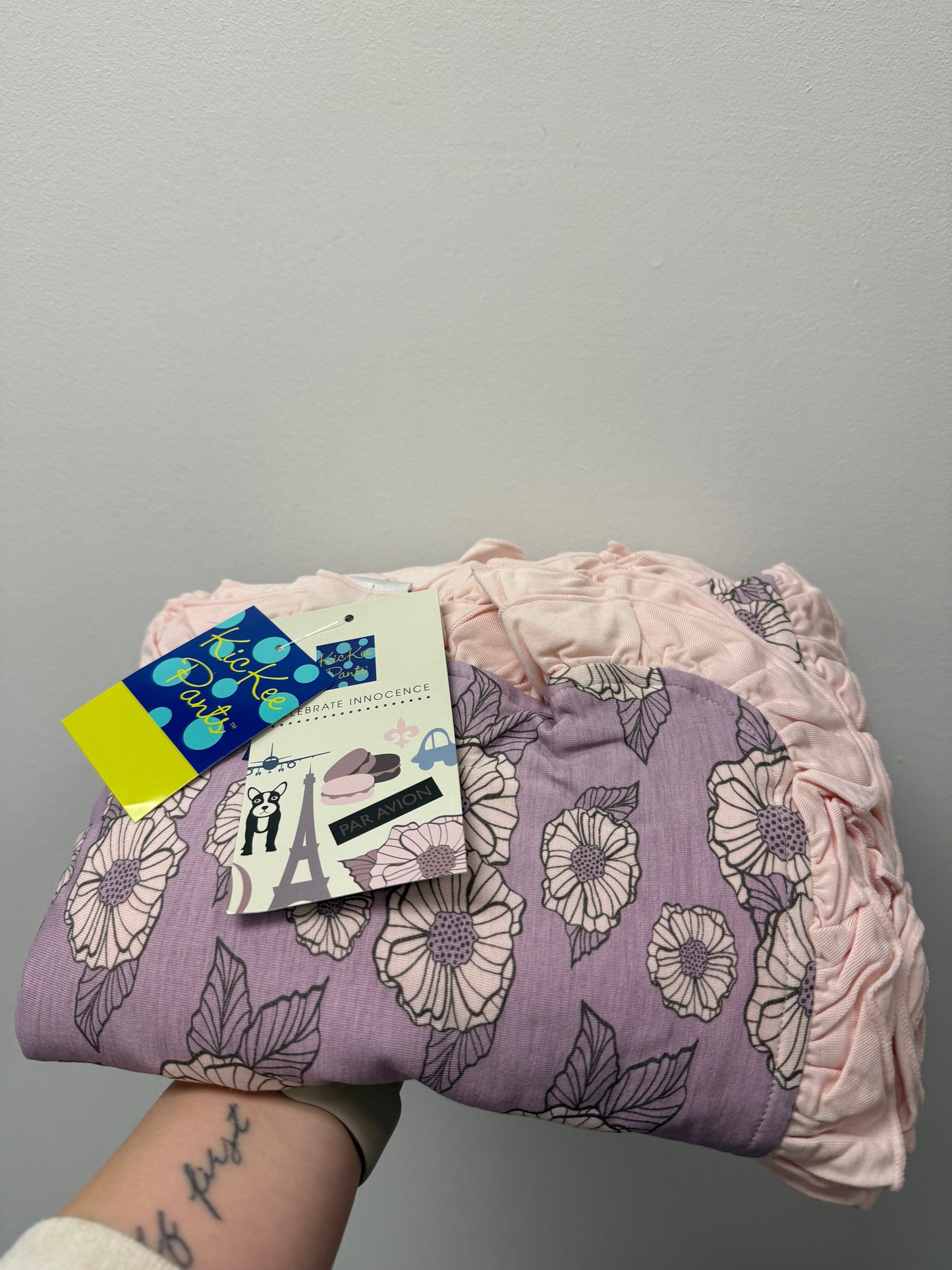 NEW KICKEE PANTS TODDLER BLANKET