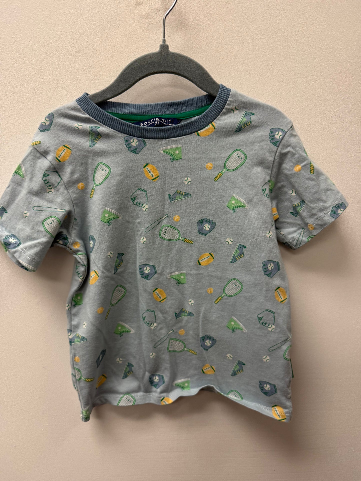 SOURIS MINI SPORTS SHIRT SIZE 2T