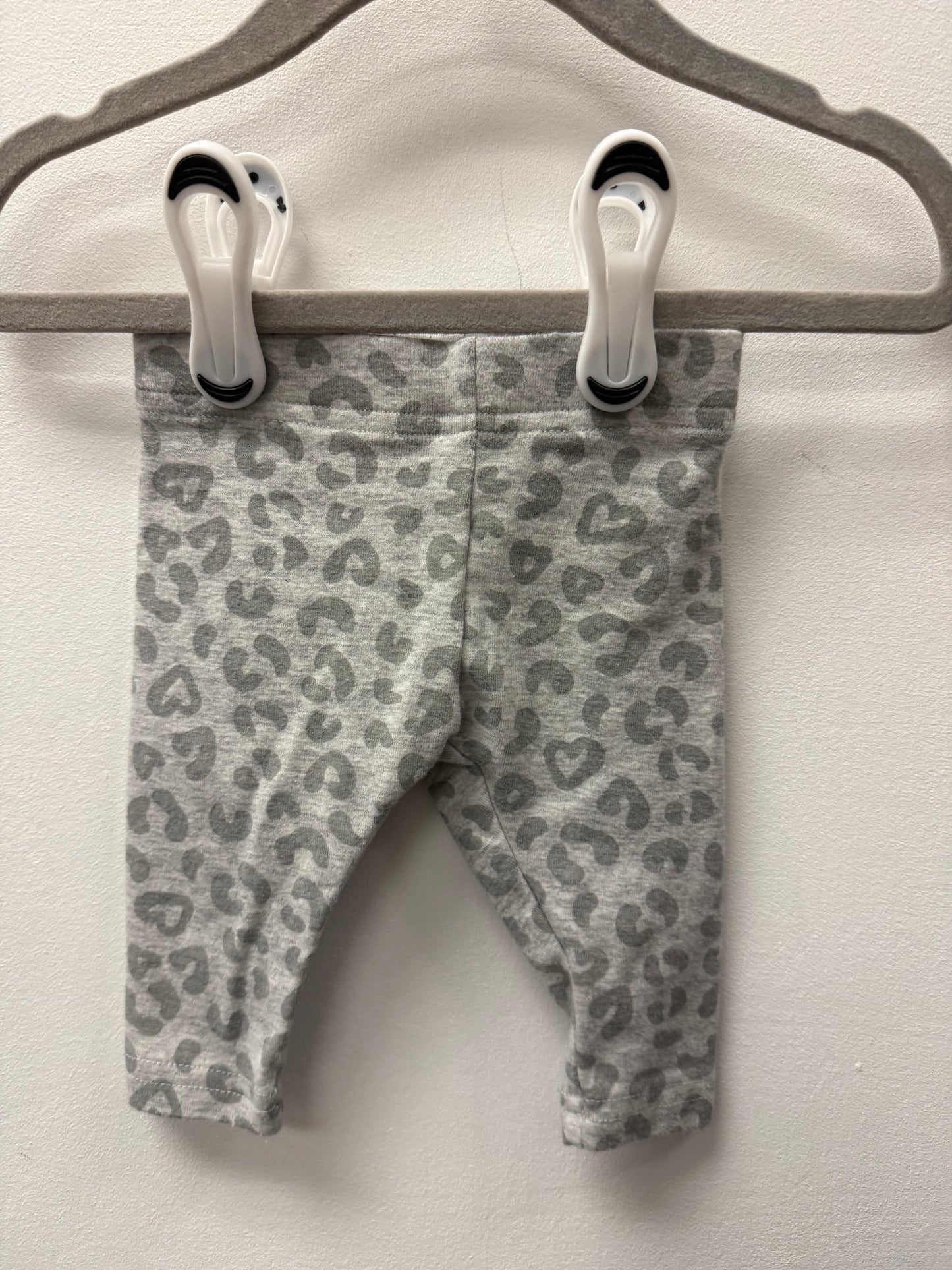 GEORGE CHEETAH LEGGINGS SIZE 0-3M