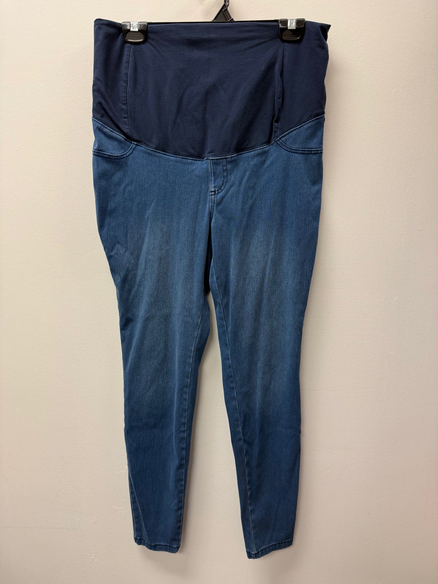 PAISLEY SKY MATERNITY JEGGINGS SIZE LARGE