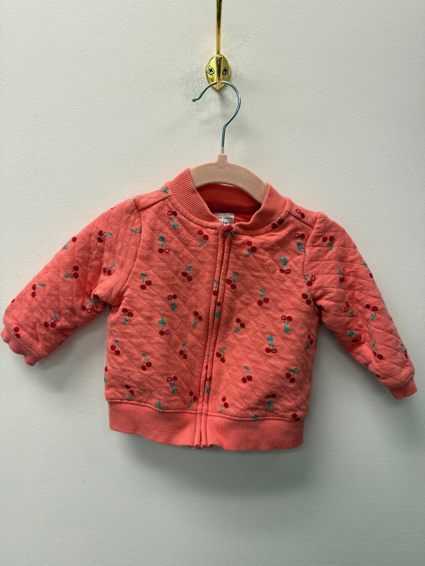 CARTERS CHERRY SWEATER SIZE 6M