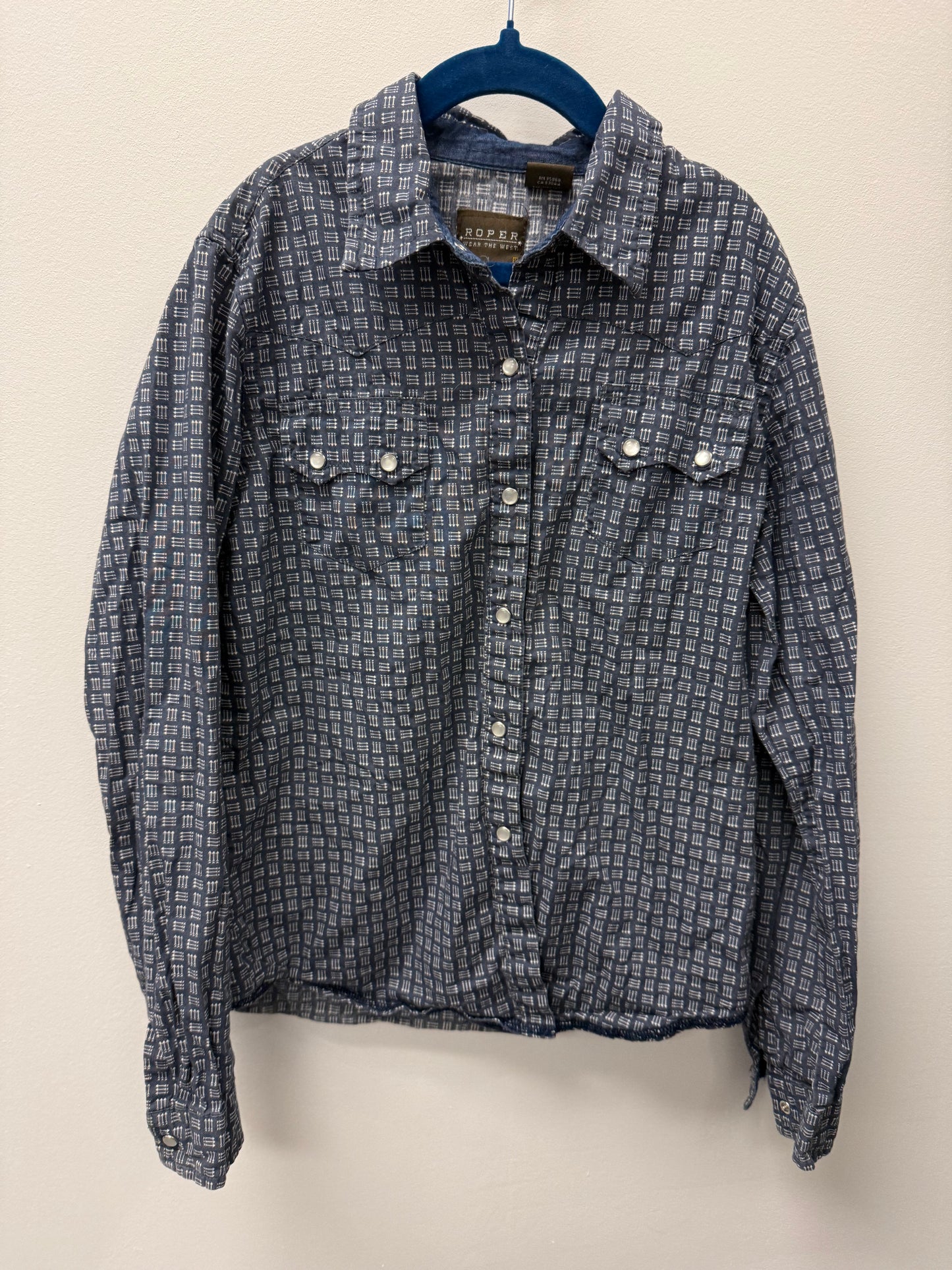ROPER BUTTON UP SIZE 10-12