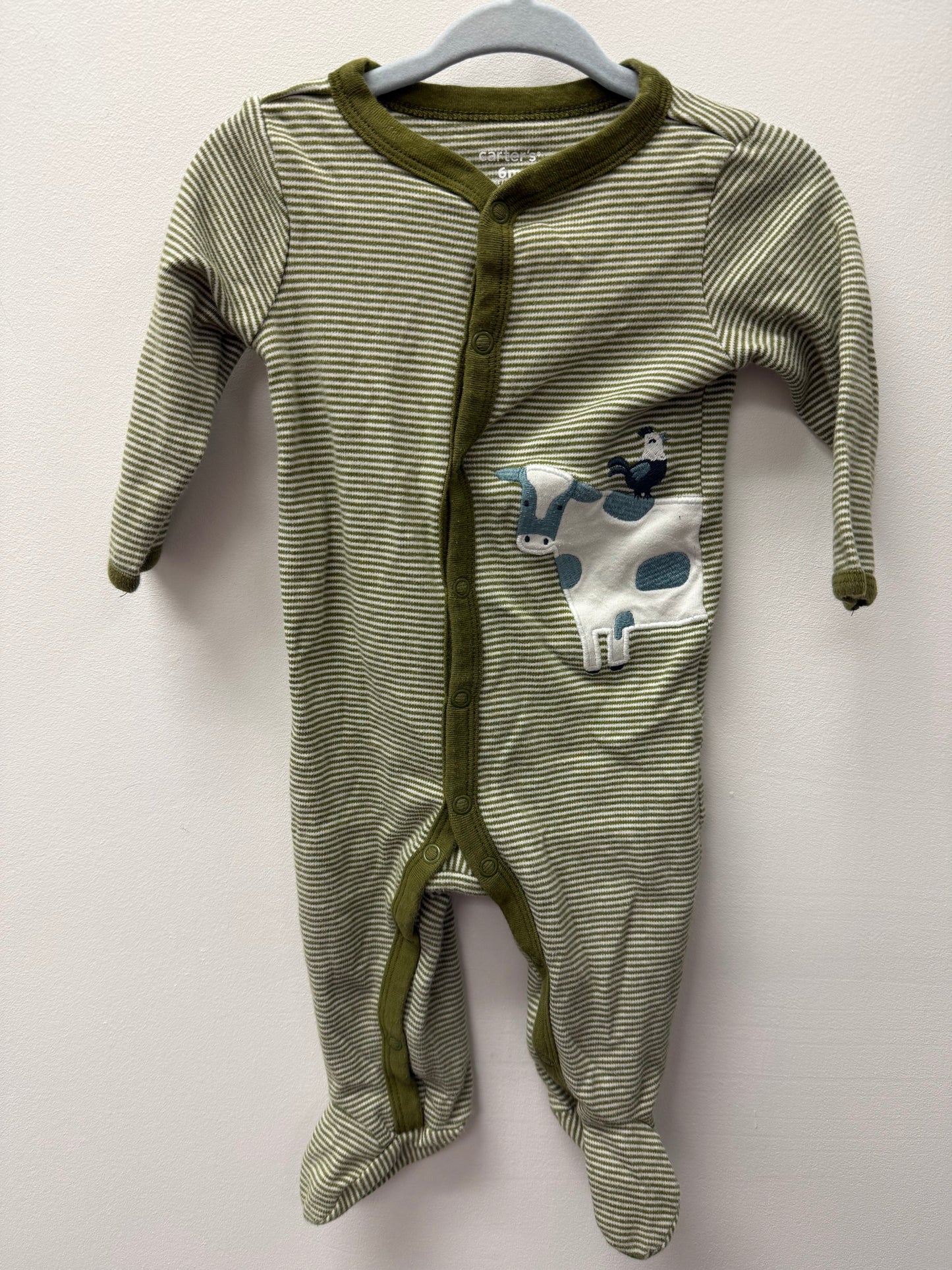CARTERS COW SLEEPER SIZE 6M