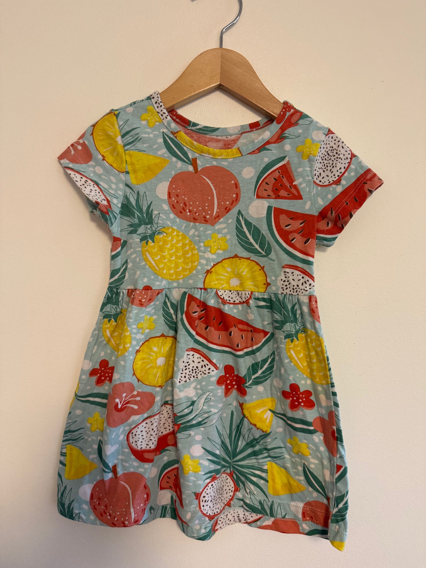 ARIE FRUIT DRESS SIZE 2-3T