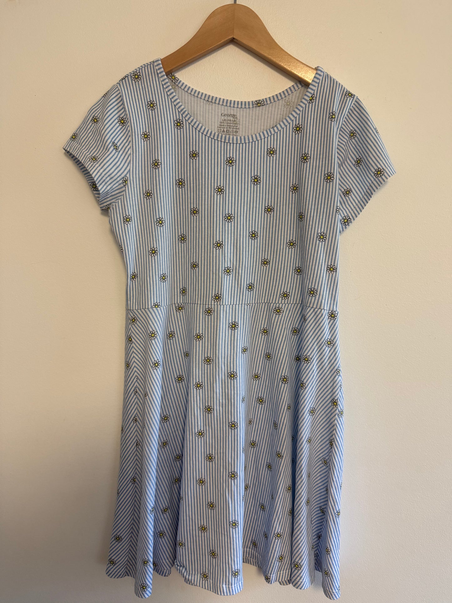 GEORGE DAISY DRESS SIZE 10-12