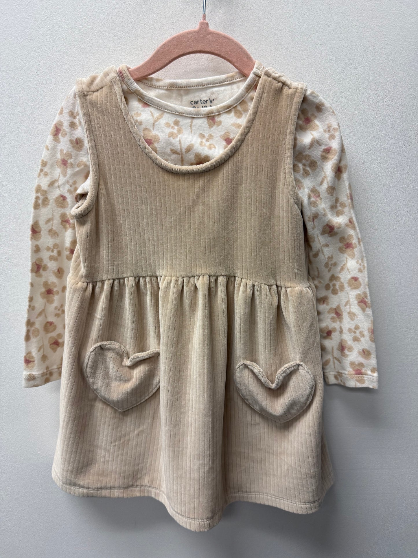 NWOT CARTERS SHIRT AND SKIRTALL OUTFIT SIZE 3T