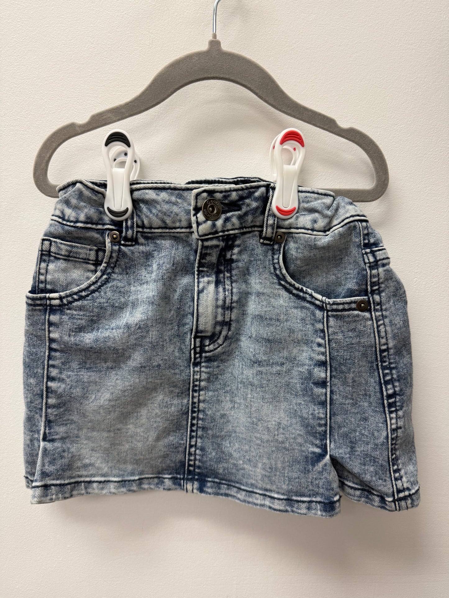 GEORGE ACID WASH SKIRT SIZE 7