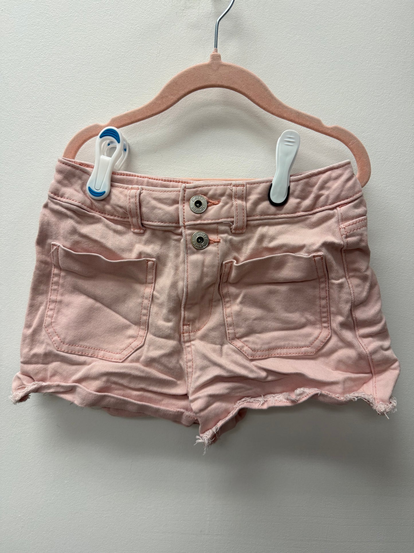 GEORGE PINK DENIM SHORTS SIZE 10