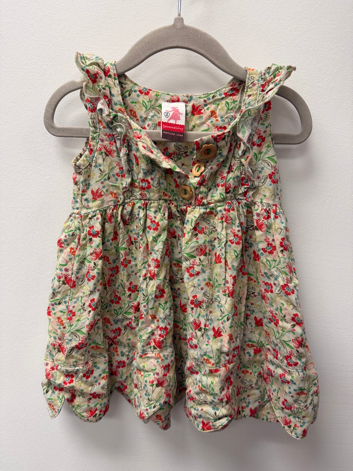 MATILDA JANE DRESS SIZE 12M