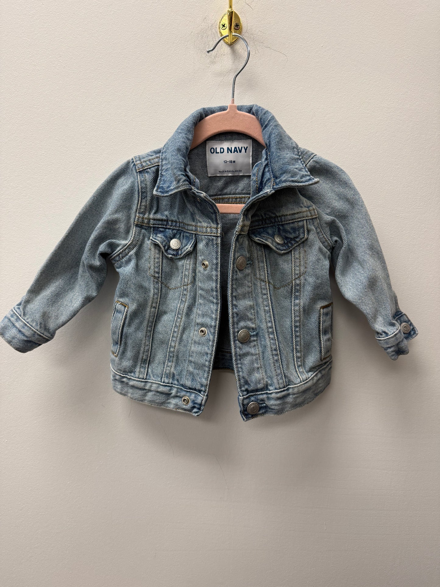 OLD NAVY JEAN JACKET SIZE 12-18M