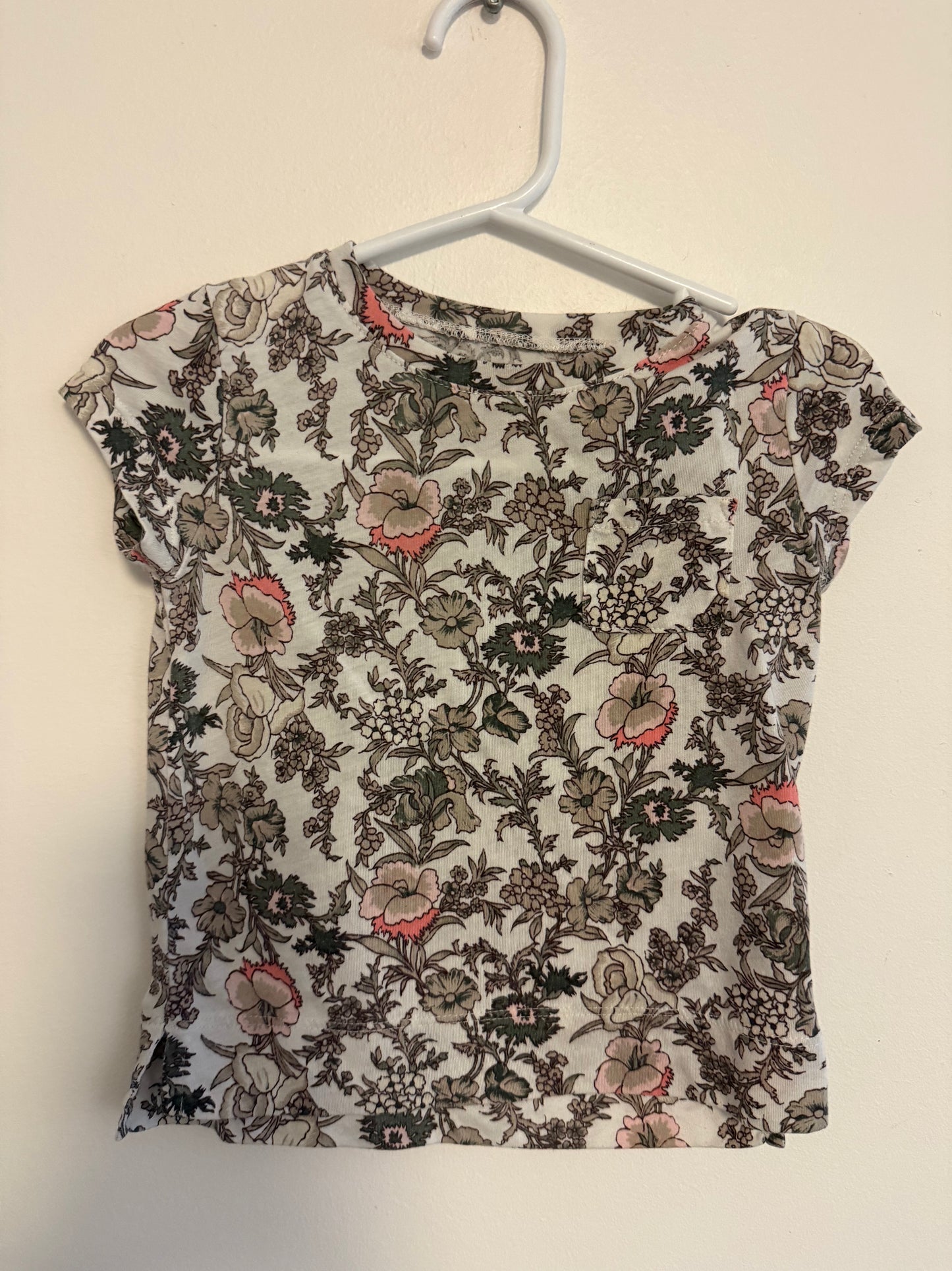 JOE FRESH FLORAL SHIRT SIZE 2T