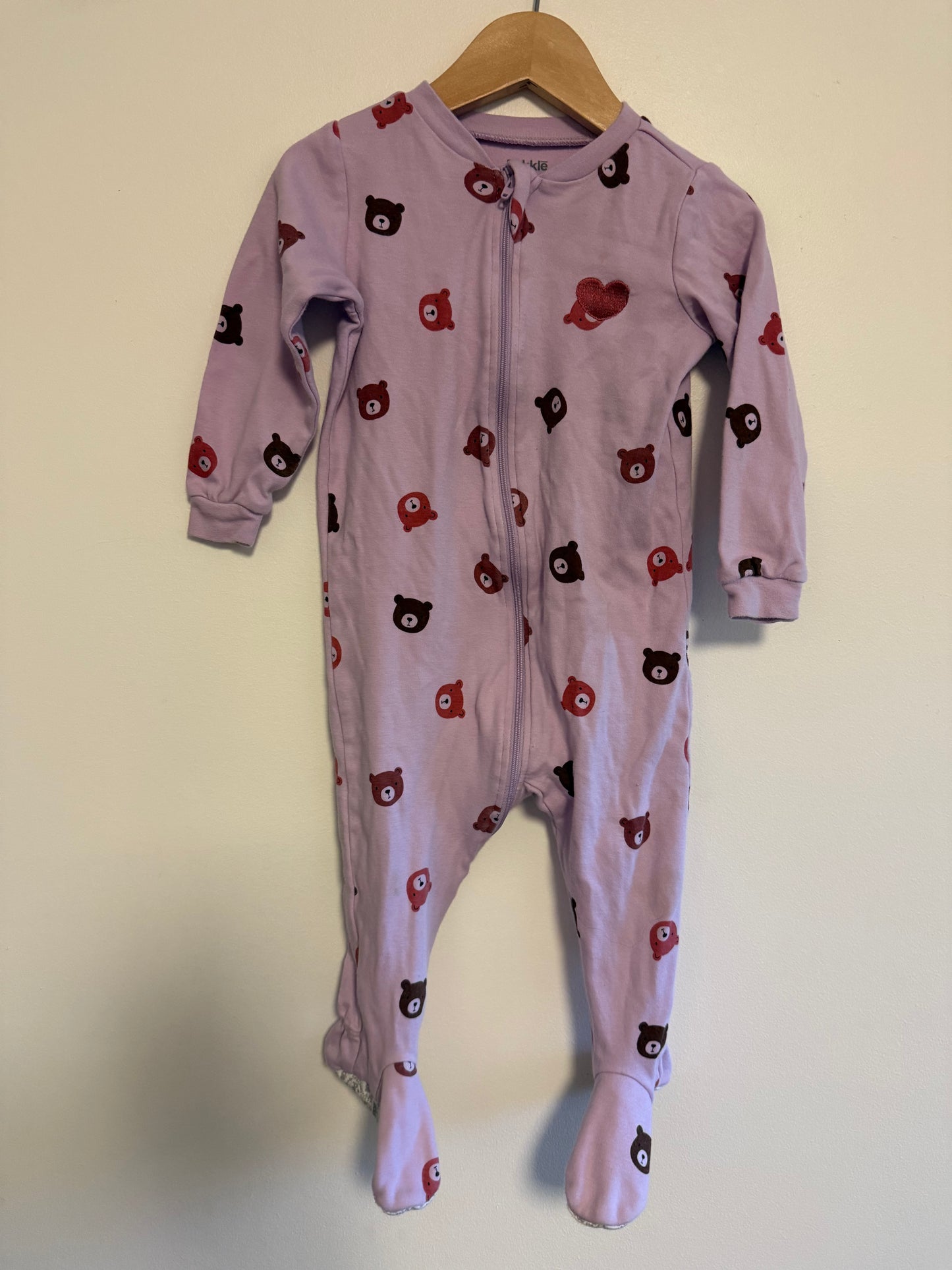 PEKKLE BEAR SLEEPER SIZE 18M