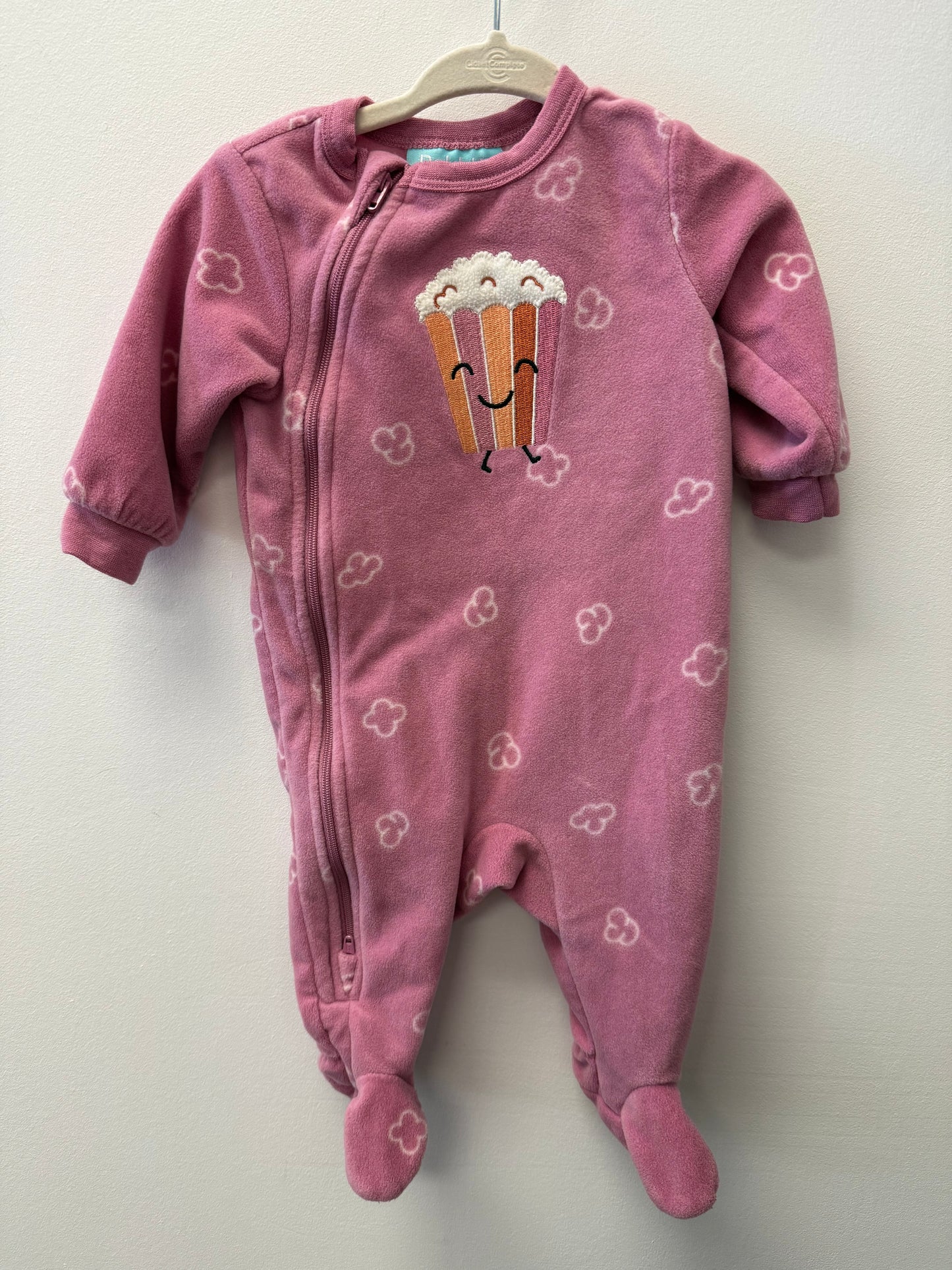 PEKKLE FLEECE POPCORN SLEEPER SIZE 3M