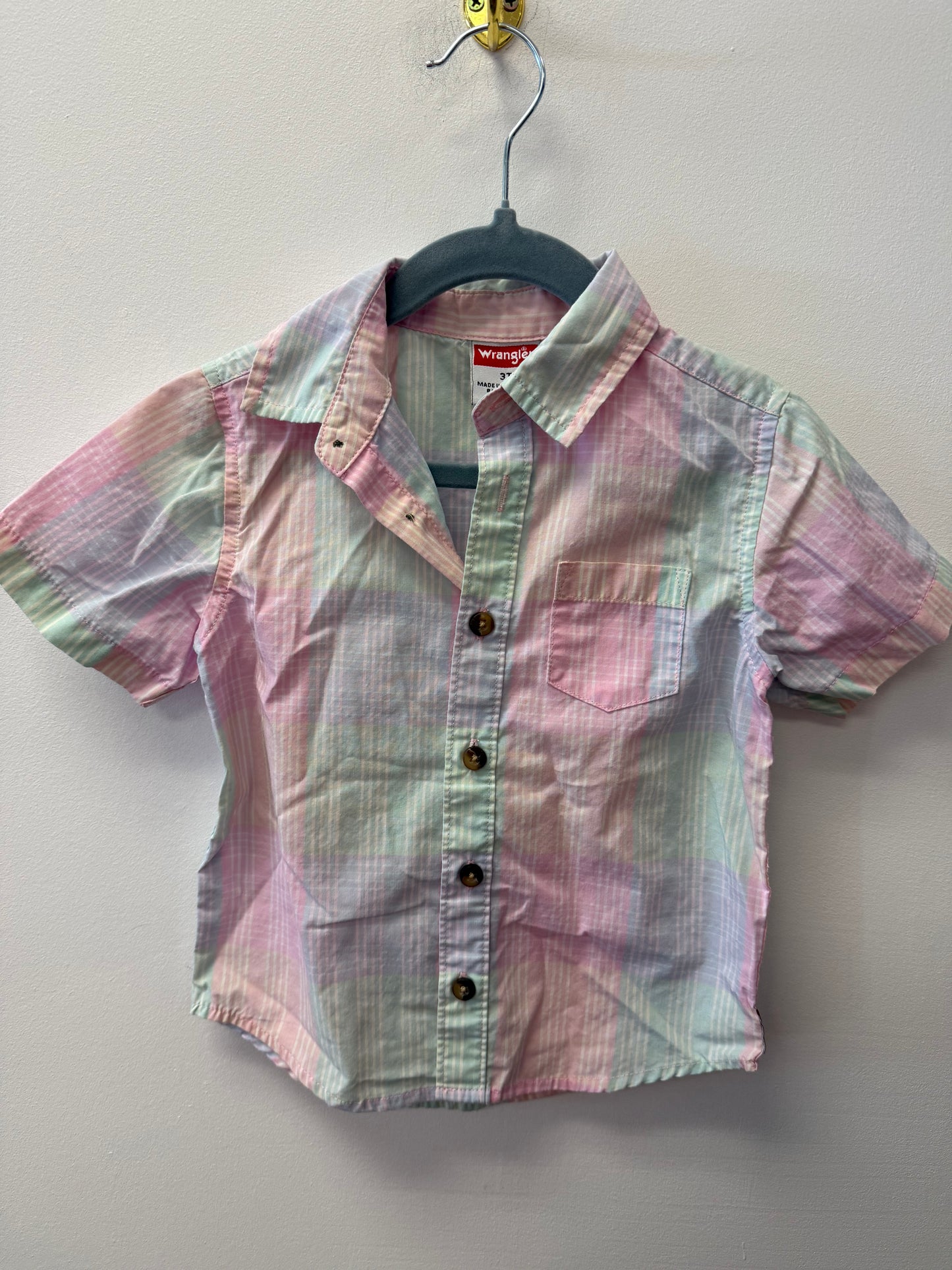WRANGLER BUTTON UP SIZE 3T
