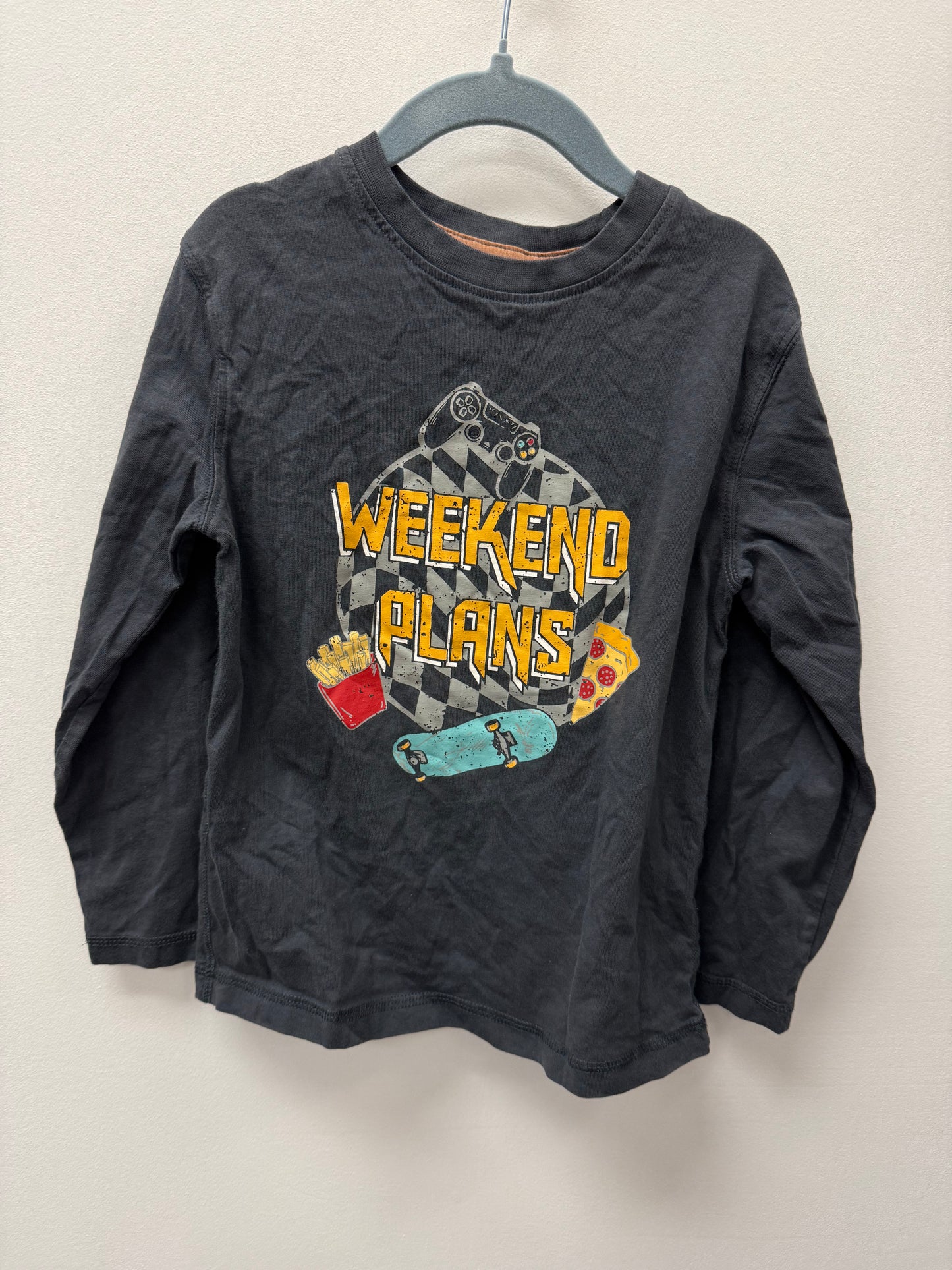 GEORGE WEEKEND PLANS SHIRT SIZE 6T