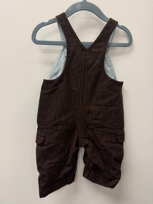 VINTAGE GYMBOREE BROWN OVERALLS SIZE 3-6M