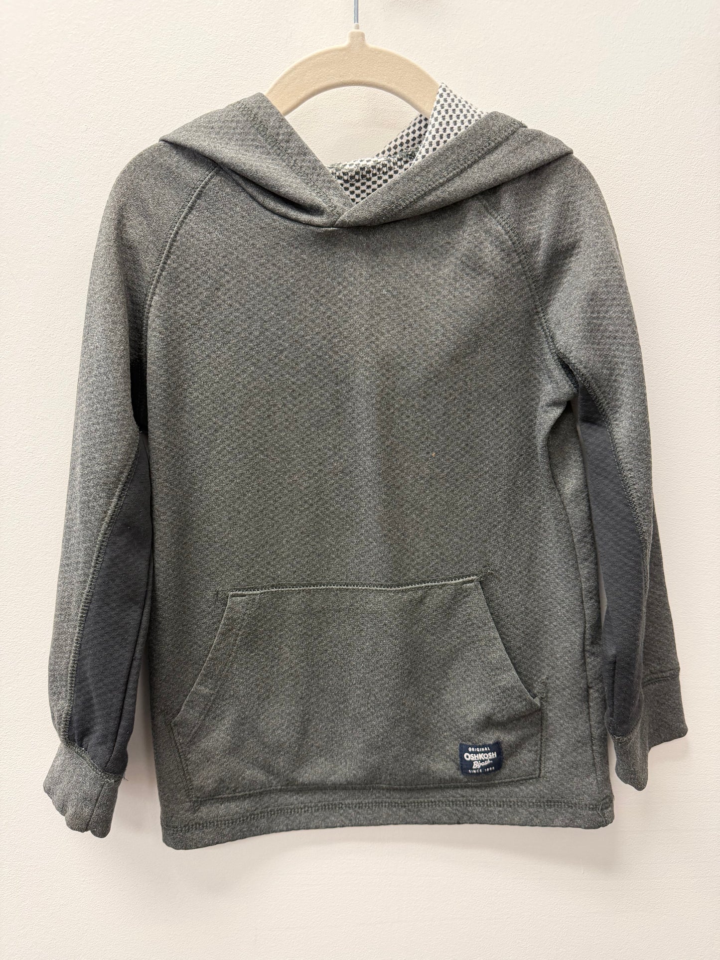 OSHKOSH GREY HOODIE SIZE 5T