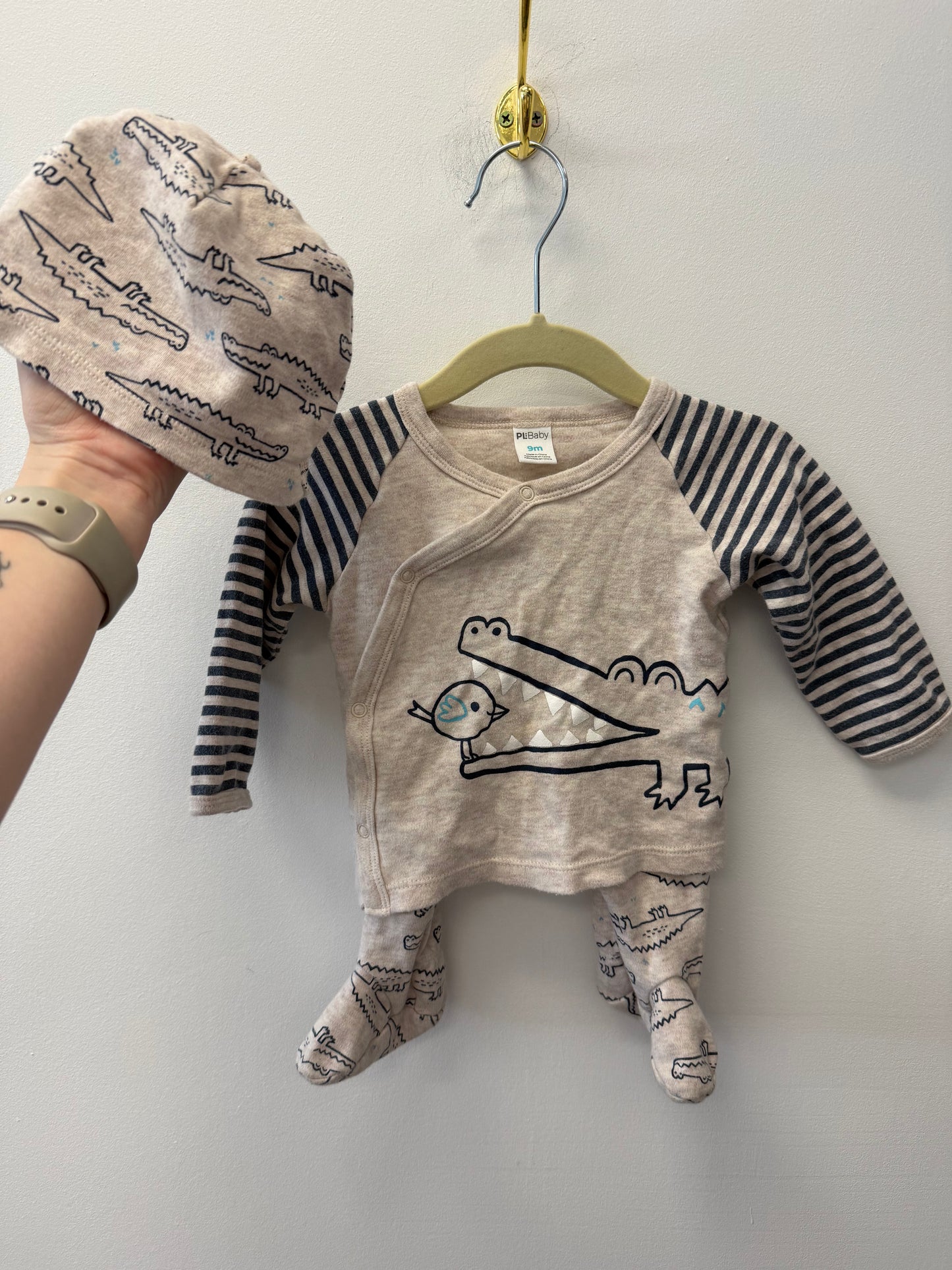 PL BABY 3 PIECE OUTFIT SIZE 9M