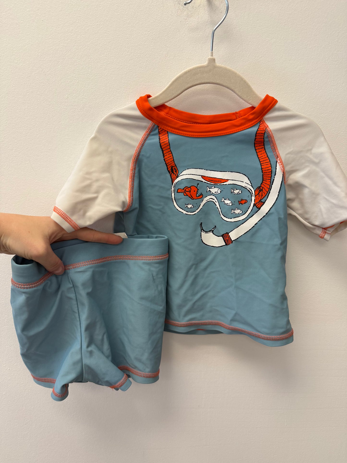 JOE FRESH SNORKEL BATHING SUIT SIZE 18-24M