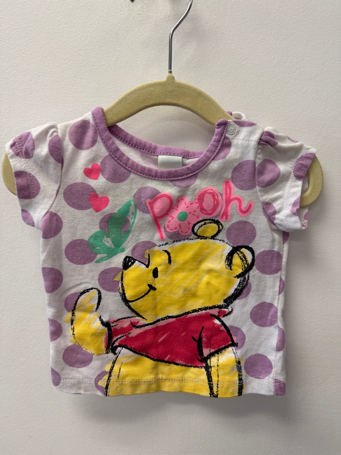 DISNEY WINNIE THE POOH SHIRT SIZE 0-3M