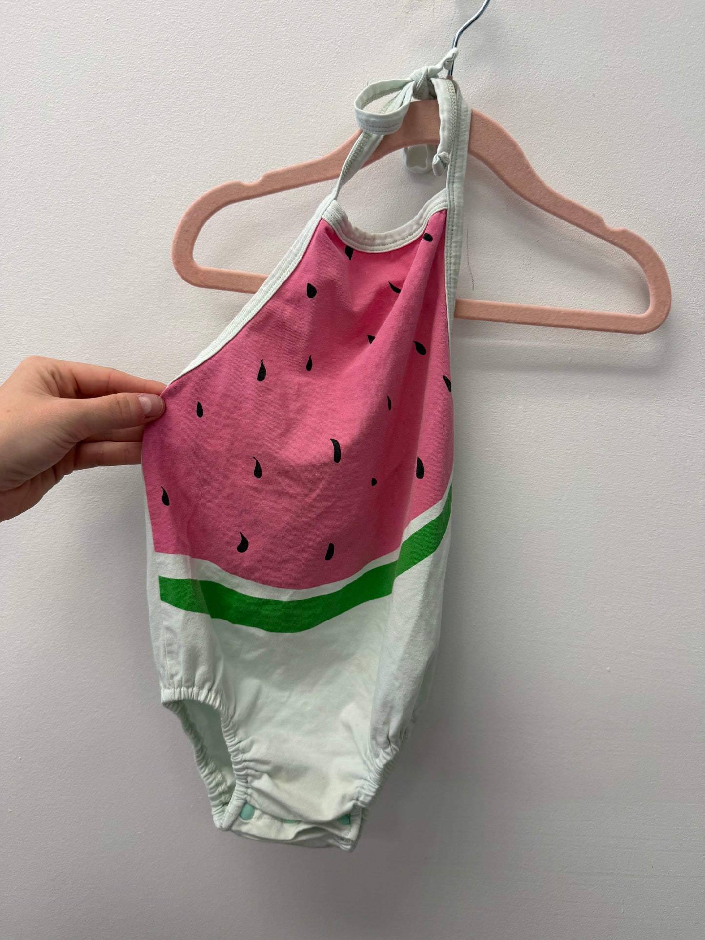UNKNOWN BRAND HALTER ROMPER SIZE 6-12M