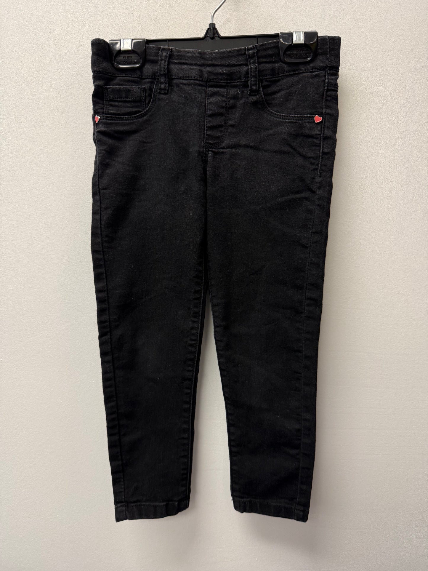 SUKO GIRLS BLACK SKINNY JEANS SIZE 5