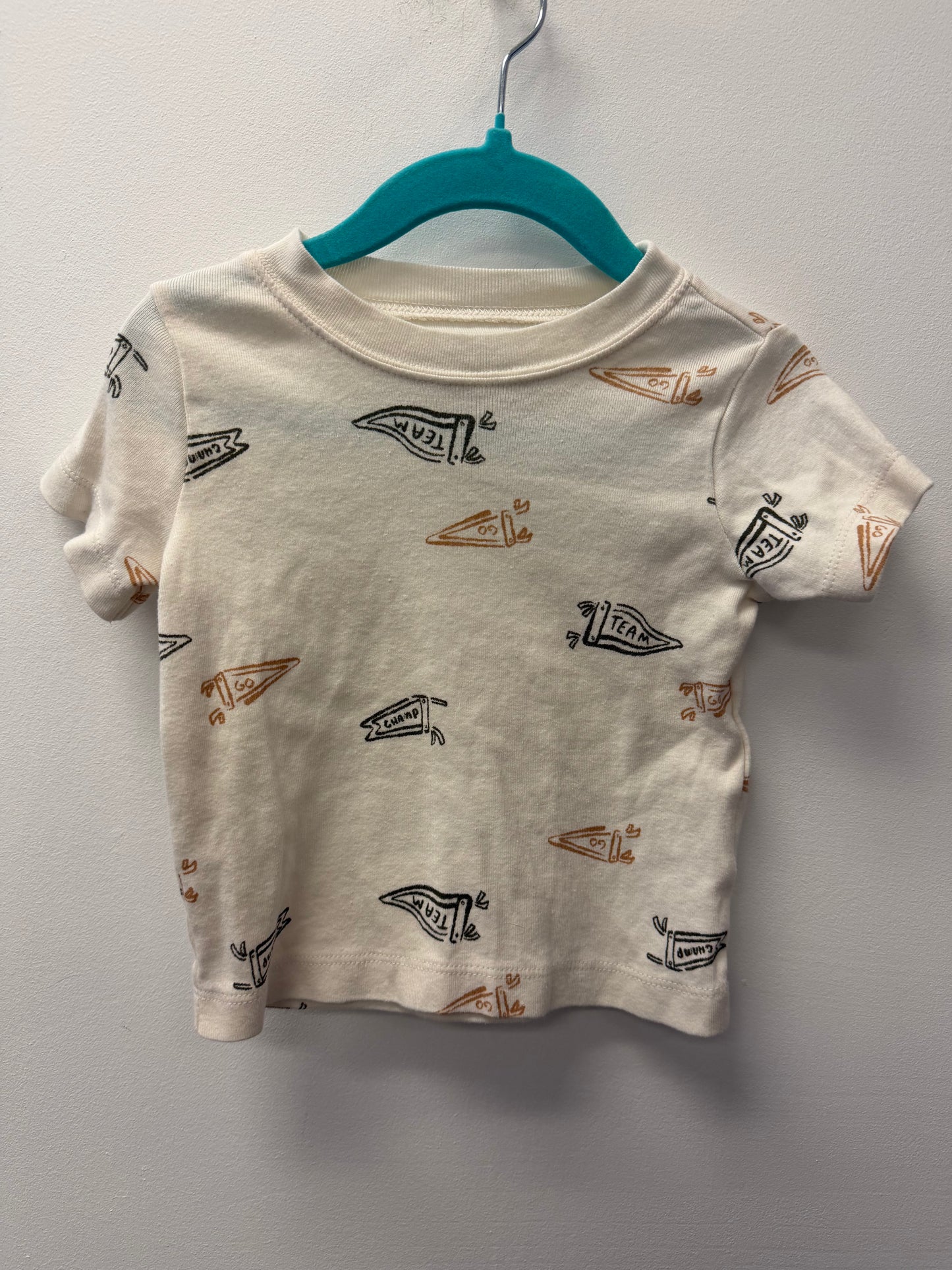 CARTERS TEAM FLAG SHIRT SIZE 12M