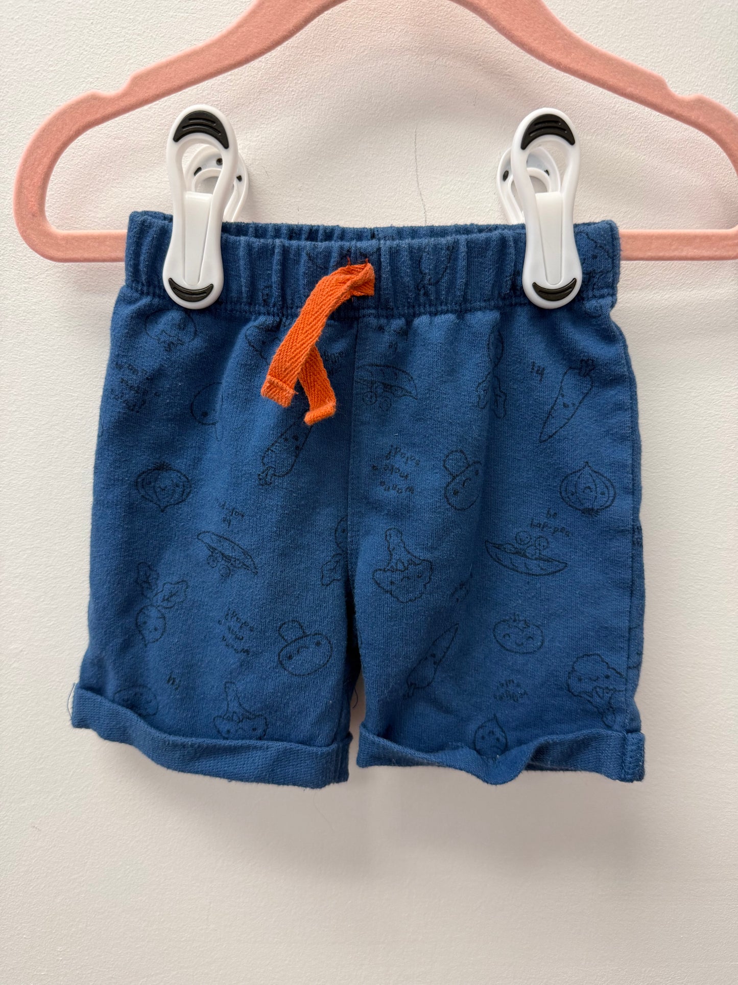 PL BABY VEGGIE SHORTS SIZE 6M