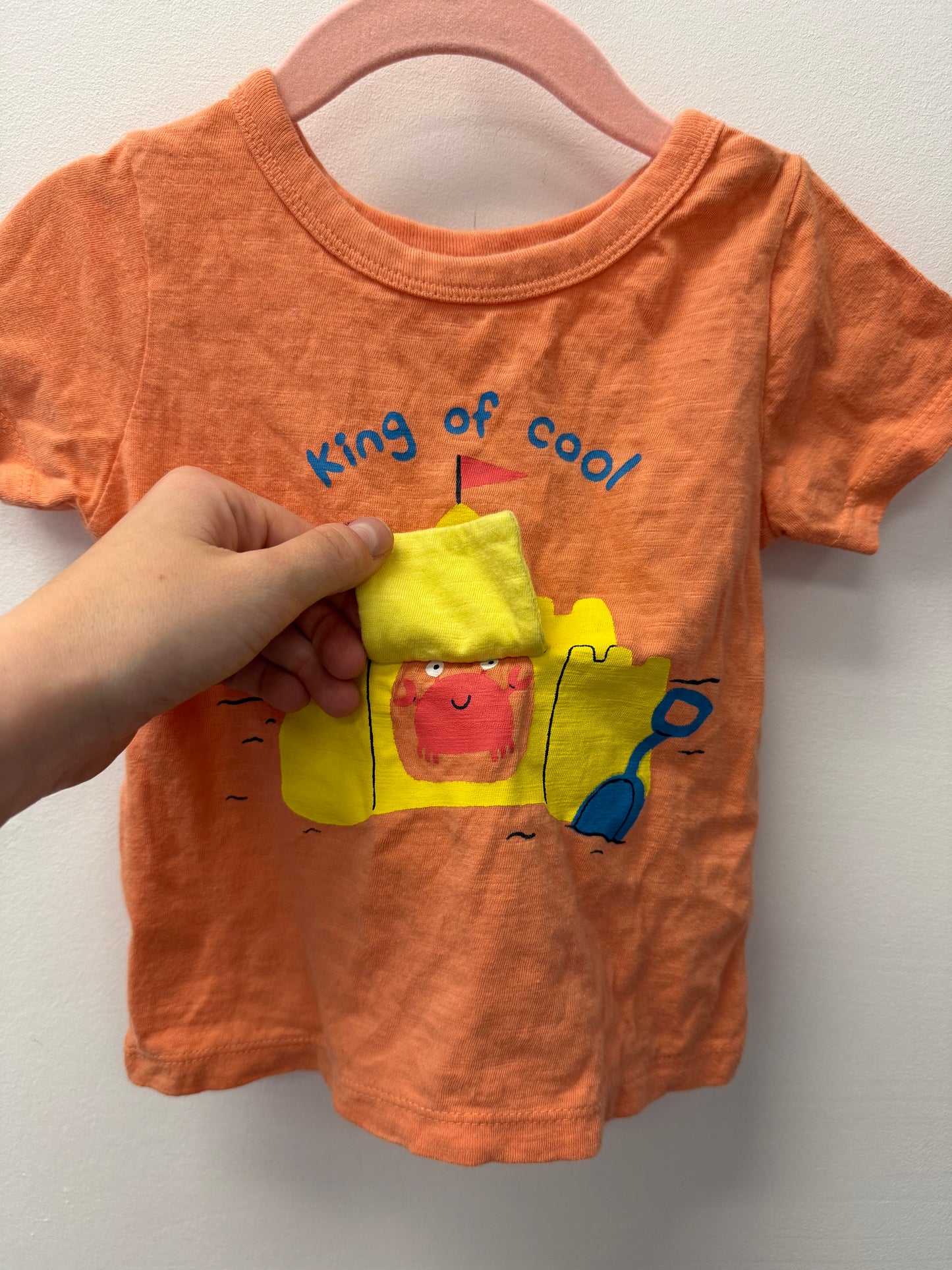 JOE FRESH SAND CASTLE SHIRT SIZE 12-18M