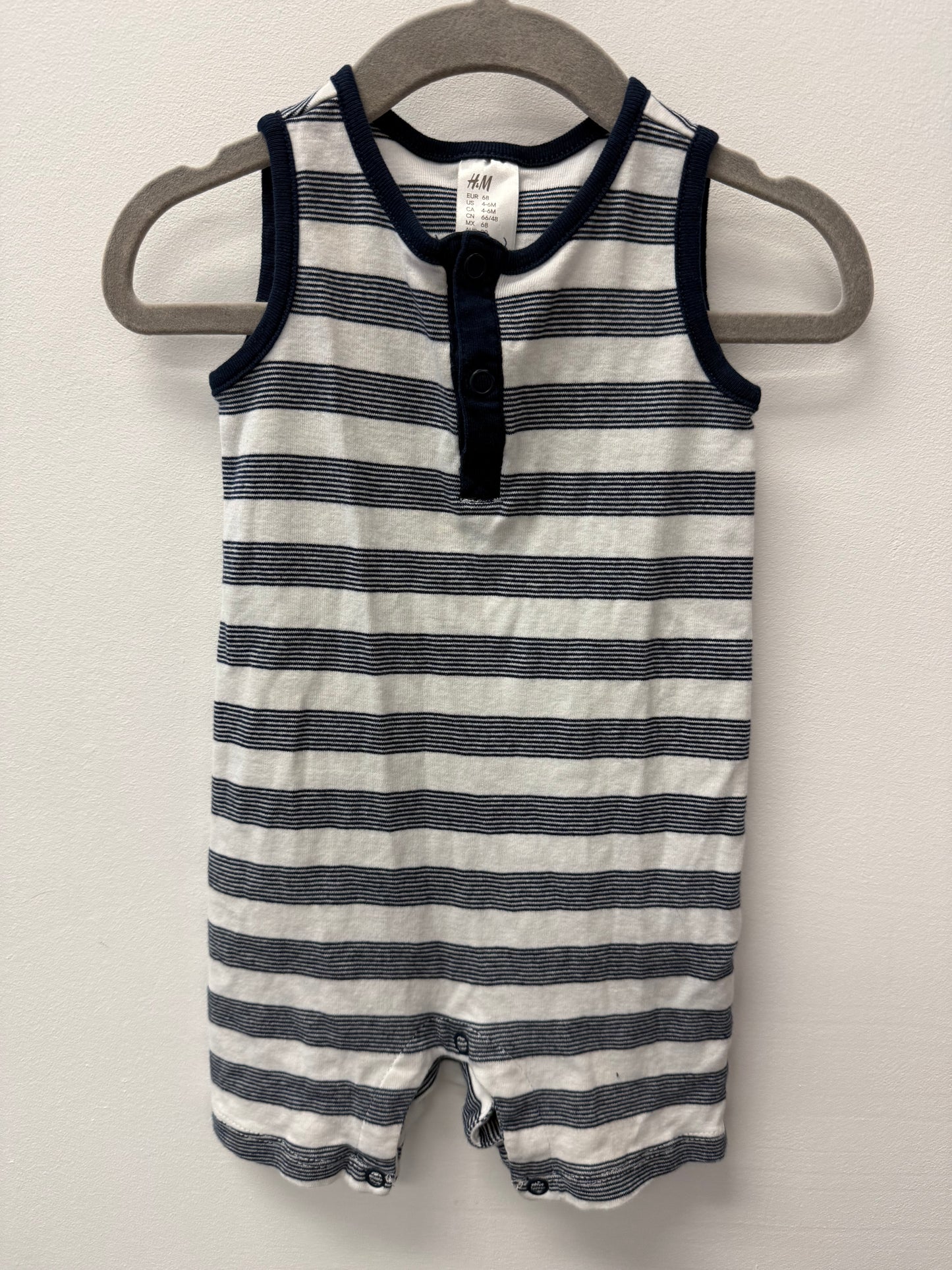 H&M ROMPER SIZE 4-6M