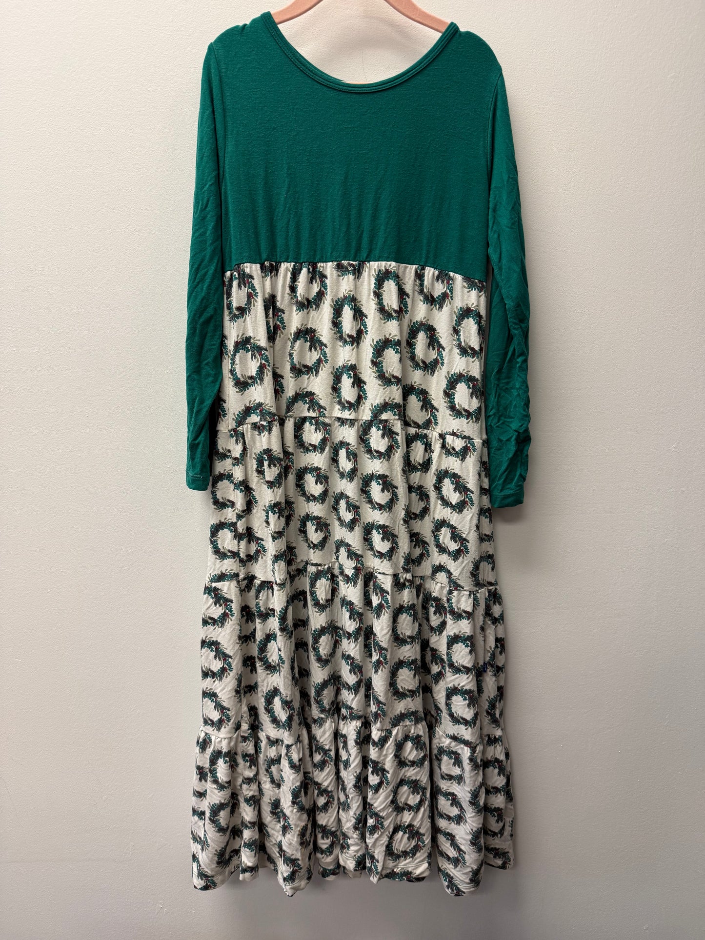 KICKEE PANTS BAMBOO WREATH DRESS SIZE 6-8