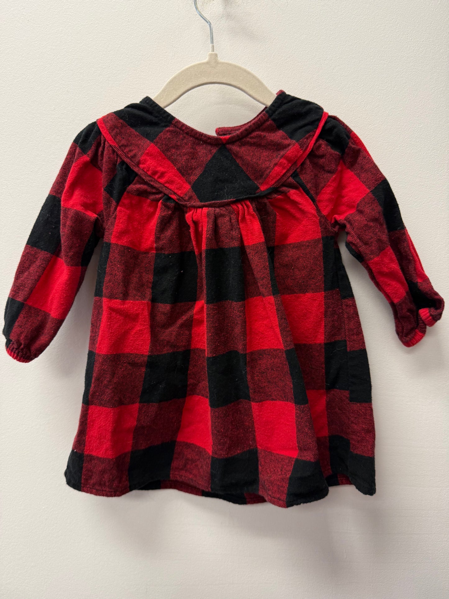 GEORGE PLAID DRESS SIZE 12-18M